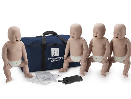 Prestan Infant Manikin 4 Pack with Monitor - Medium Skin Tone Cheap