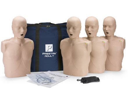 Prestan Adult Manikin 4 Pack with Monitor - Medium Skin Tone Cheap