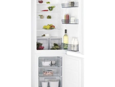 Frigorífico Combinado Encastrável AEG SCB418F3LS | 177,2x54,8x54,9 cm | 196 L | F | Branco For Sale