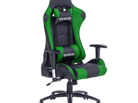 Cadeira Gaming Infiniton Gseat-05 Preto   Verde Online Sale