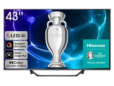 Smart TV Hisense 43  4K UHD 43A7KQ - 109cm Hot on Sale