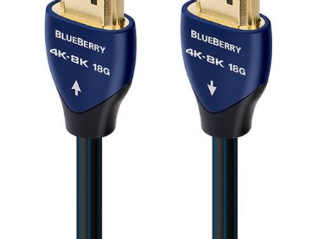 Cabo HDMI Audioquest Bluberry 8K - 1m Online now