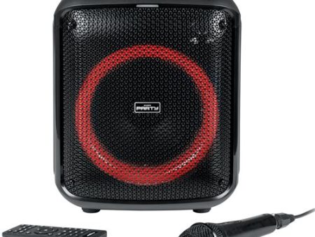 Boombox Big Ben Cube PARTYBTHPMAX 200W Bluetooth Karaoke Luzes on Sale