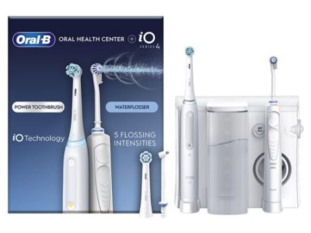 Centro Dentário Oral-B Oxyjet + Escova Elétrica Oral B IO Series 4 Fashion