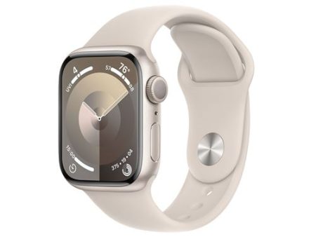 Apple Watch Series 9 GPS 41mm - Alumínio Luz das estrelas | Bracelete Desportiva Luz das estrelas - S M Supply