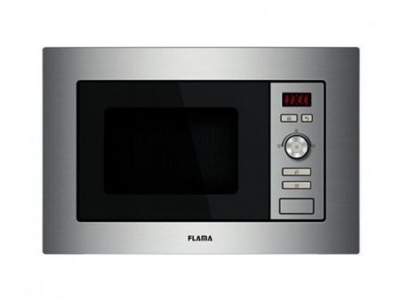 Micro-ondas Encastrável Flama 9225FL | 20 L | 1250 W | Prateado For Discount