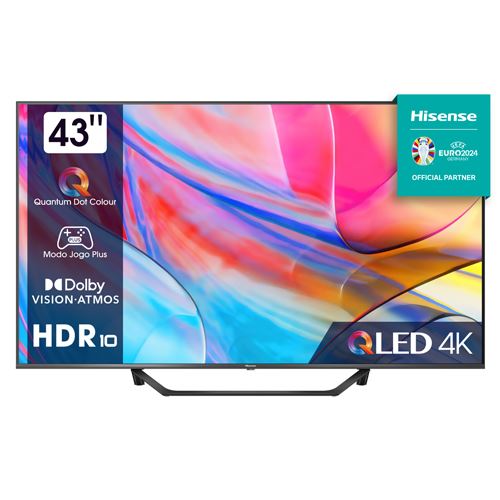 Smart TV Hisense 43  4K UHD 43A7KQ - 109cm Hot on Sale