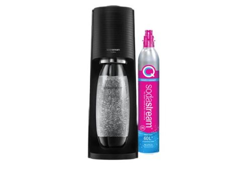 Máquina Preparação Bebidas SodaStream Terra Starter Kit BLACK For Cheap