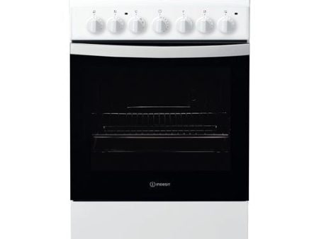 Fogão Indesit IS5V4PHW E | Elétrico | 85x50x60 cm | 4 Zonas | A | Branco Online