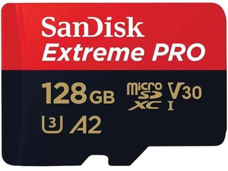 Cartão de Memória MicroSDXC Sandisk Extreme Pro A2 - 128 GB Online Hot Sale