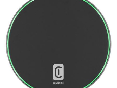 Carregador Wireless Qi Cellularline Fast Pad - Preto Fashion