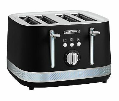 Torradeira Morphy Richards Illumination 4 Fendas Preto(248020) on Sale