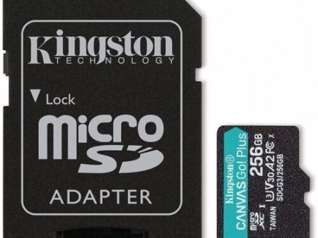 Cartão de Memória MicroSDXC Kingston Canvas Go! Plus - 256GB Discount