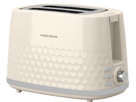 Torradeira Morphy Richards Hive Creme 2 Fendas (220032) Online