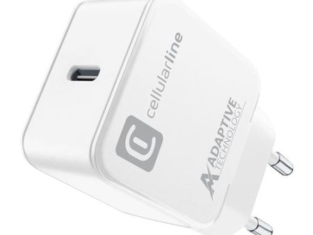 Carregador Cellularline ACHSMUSBC15WW USB-C 15W Branco Online now