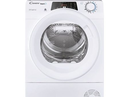 Máquina de Secar Candy RapidÓ ROE H8A2TE-S | 8 Kg | Bomba de Calor | A++ | Branco Fashion