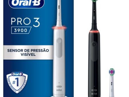 Escova de Dentes Elétrica Oral-B Pro 3 3900 - 2 Uni. Discount