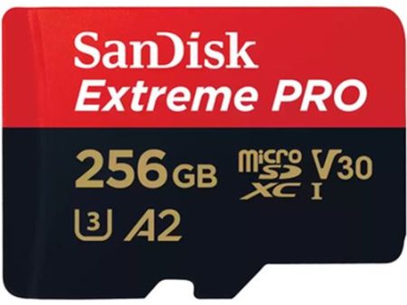 Cartão Micro SDXC SanDisk Extreme Pro 256GB C10 V30 U3 200MB S Discount