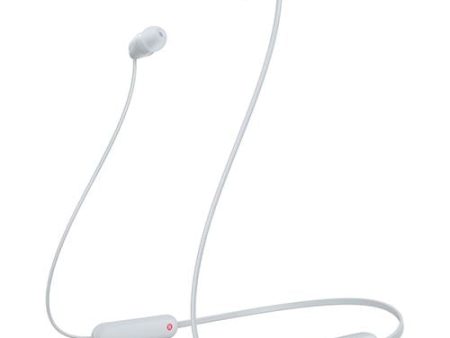 Auriculares Bluetooth Sony WI-C100 - Branco Discount