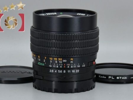 Very Good!! Mamiya SEKOR C 45mm f 2.8 N For645 Supply