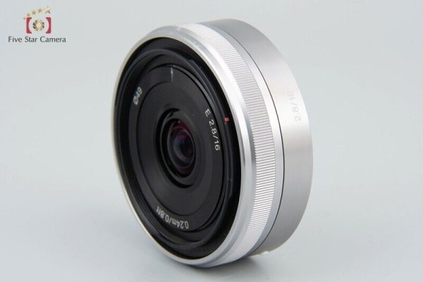 Excellent!! SONY E 16mm f 2.8 SEL16F28 Online