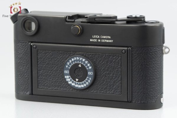 Excellent!! Leica M6 0.85 Black 35mm Rangefinder Film Camera Body on Sale