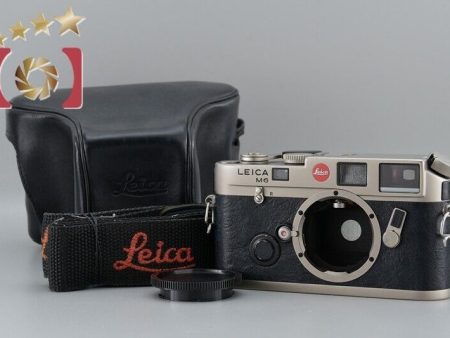 Very Good!! Leica M6 TITAN 0.72 Titanium Titan Rangefinder Film Camera For Discount