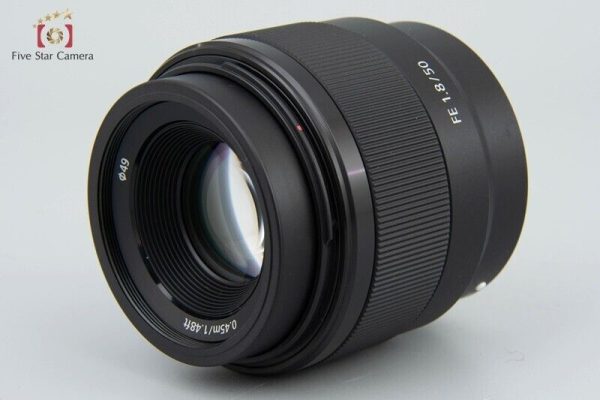 Near Mint!! Sony FE 50mm f 1.8 SEL50F18F Sony Full Frame E-Mount Lens Hot on Sale