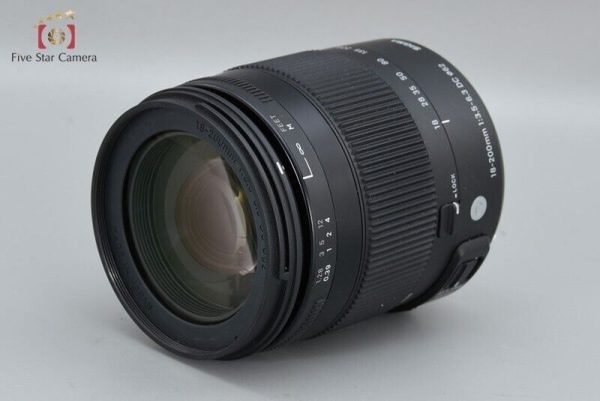 Excellent!! SIGMA Contemporary 18-200mm f 3.5-6.3 DC MACRO OS HSM for Canon Cheap