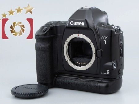 Very Good!! Canon EOS 3 35mm SLR Film Camera Body Discount