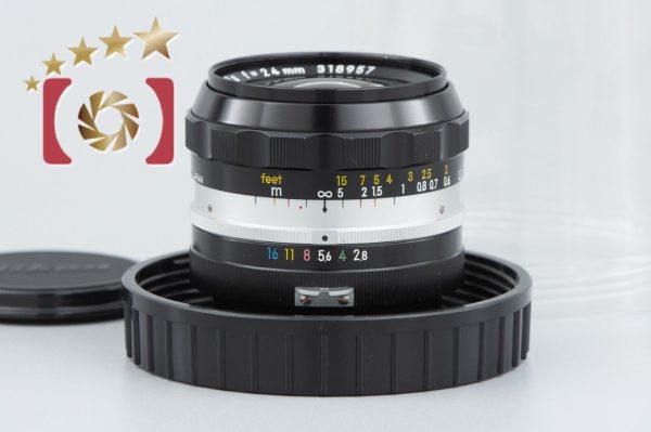 Very Good!! Nikon NIKKOR-N Auto 24mm f 2.8 Non Ai Lens Cheap