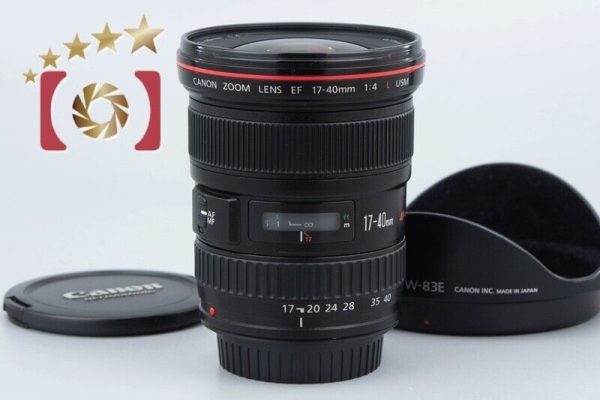 Very Good!! Canon EF 17-40mm f 4 L USM Online Hot Sale