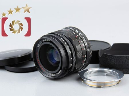 Voigtlander ULTRON 28mm f 1.9 Aspherical Black L39 LTM Leica Thread Mount Lens Online Sale