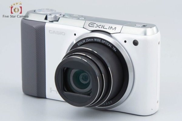 Casio HIGH SPEED EXILIM EX-ZR700 White 16.1 MP Digital Camera w  Box Discount