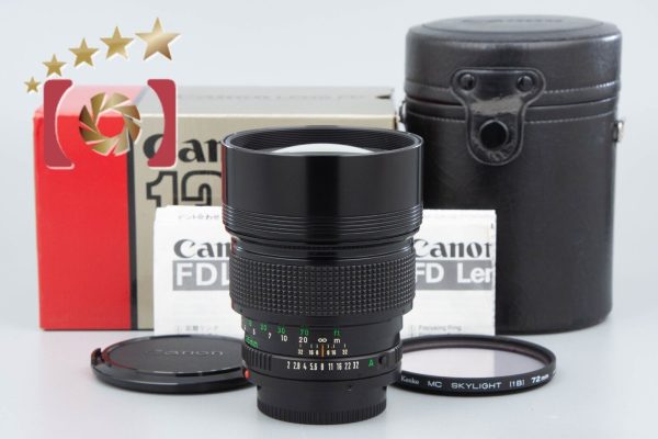 Excellent!! Canon New FD 135mm f 2 w  Box For Discount