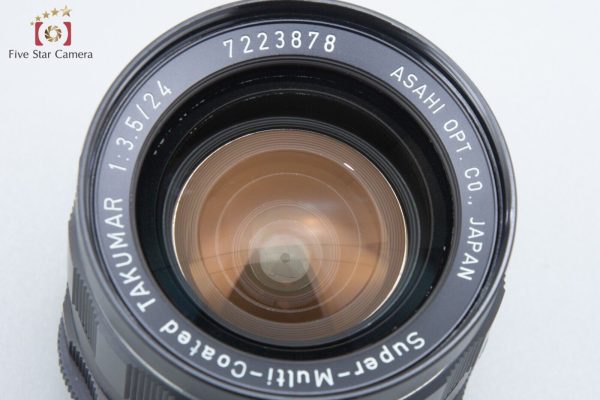 Very Good!! PENTAX SMC TAKUMAR 24mm f 3.5 M42 Mount Lens Hot on Sale