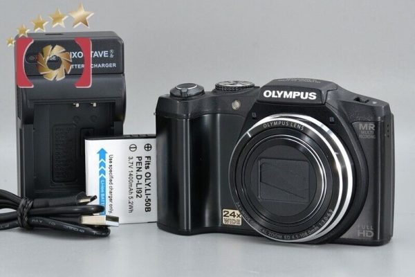 Very Good!! Olympus SZ-31 MR Black 16.0 MP Digital Camera Discount