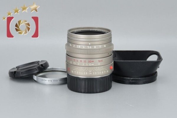 Very Good!! Leica SUMMILUX-M 35mm f 1.4 ASPH. TITAN Lens Online Sale