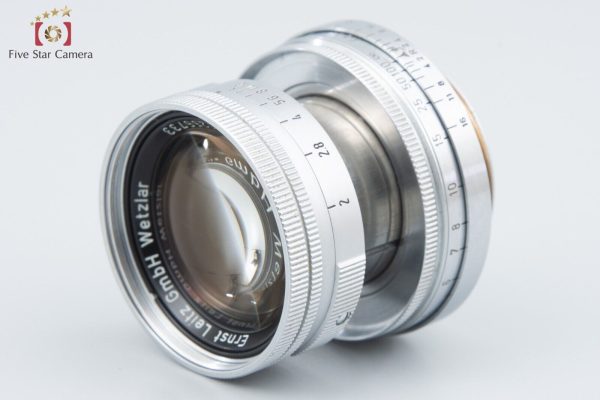 Leica Summicron 50mm f 2 Collapsible L39 Leica Thread Mount Supply