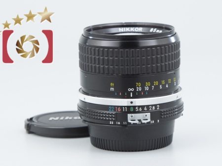 Very Good!! Nikon Ai NIKKOR 85mm f 2 Online