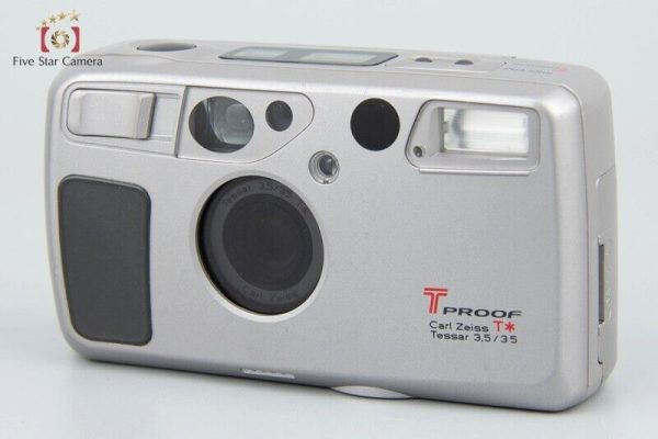 Very Good!! Kyocera T PROOF 35mm Point & Shoot Film Camera For Cheap