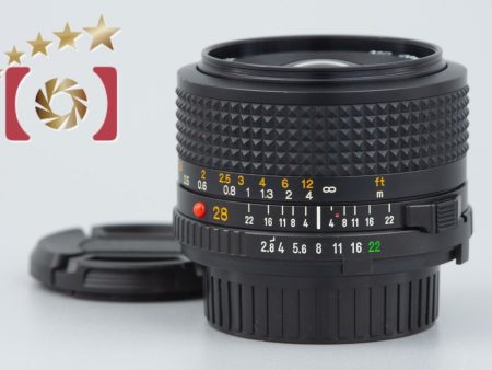 Excellent!! Minolta MD 28mm f 2.8 Sale