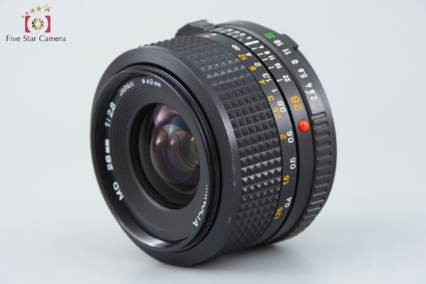 Excellent!! Minolta MD 28mm f 2.8 Sale