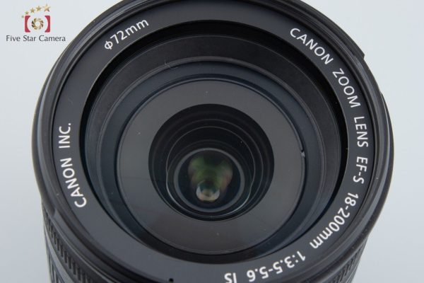 Near Mint!! Canon EF-S 18-200mm f 3.5-5.6 IS Online Hot Sale