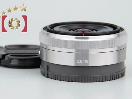 Excellent!! SONY E 16mm f 2.8 SEL16F28 Online