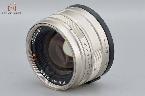 Excellent!! CONTAX Carl Zeiss Planar T* 45mm f 2 for G1   G2 Online