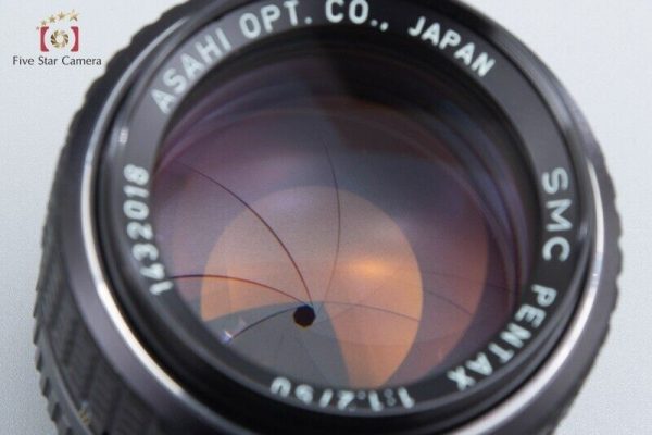 Very Good!! PENTAX SMC 50mm f 1.2 K Mount Lens For Cheap