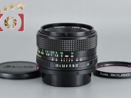 Very Good!! Canon New FD 28mm f 2.8 Cheap