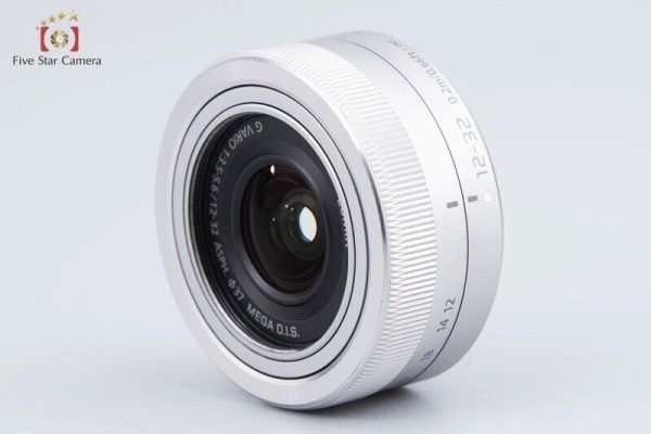 Panasonic LUMIX G VARIO 12-32mm f 3.5-5.6 ASPH. MEGA O.I.S. H-FS12032 Silver Hot on Sale