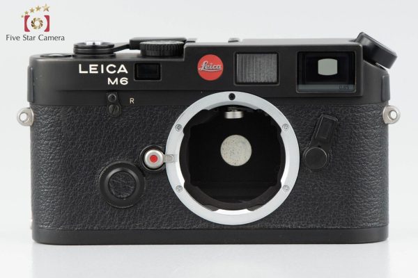 Excellent!! Leica M6 0.85 Black 35mm Rangefinder Film Camera Body on Sale